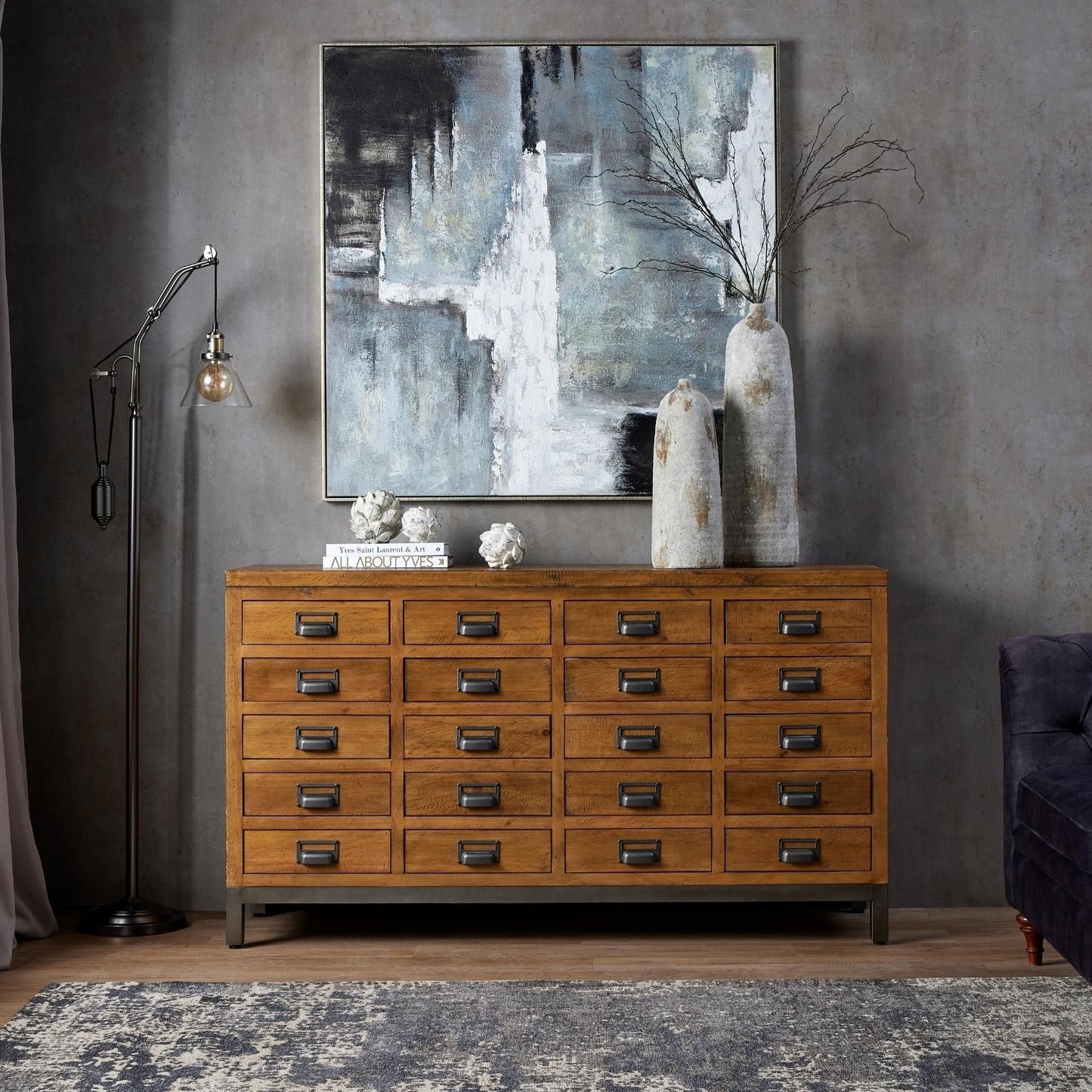 The Draftsman Collection 20 Drawer Merchant Chest - Havenheim Furniture