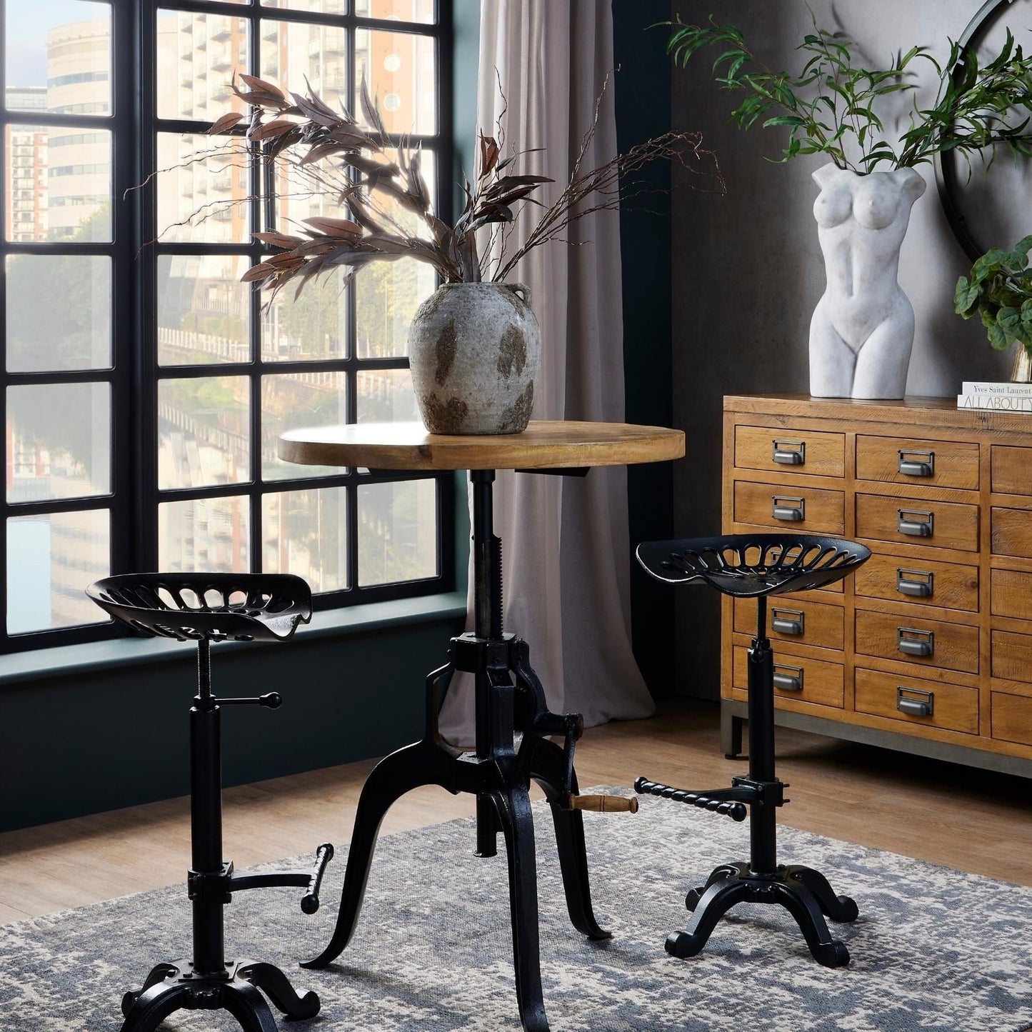 Adjustable Tractor Seat - Havenheim Furniture
