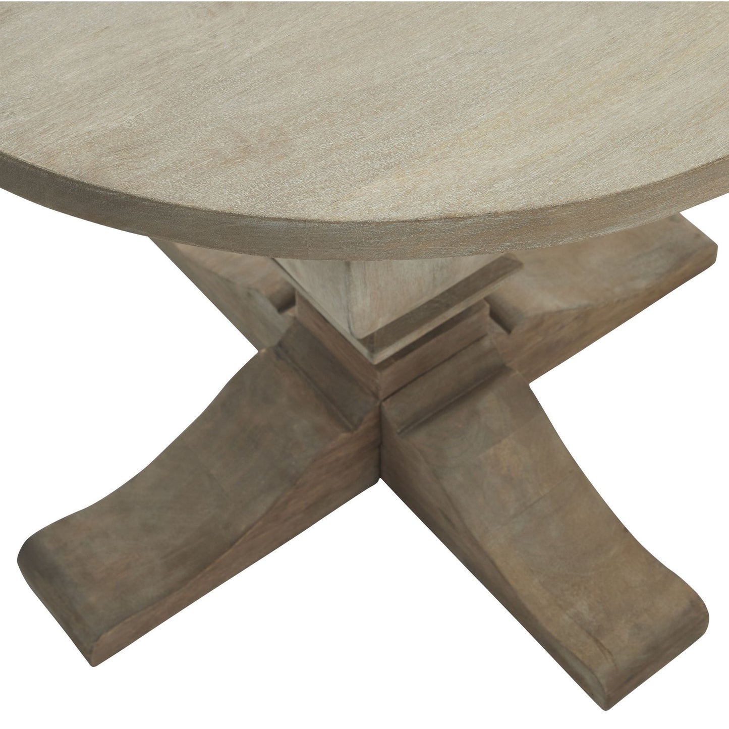 Copgrove Collection Pedestal Side Table 22973 - Havenheim Furniture