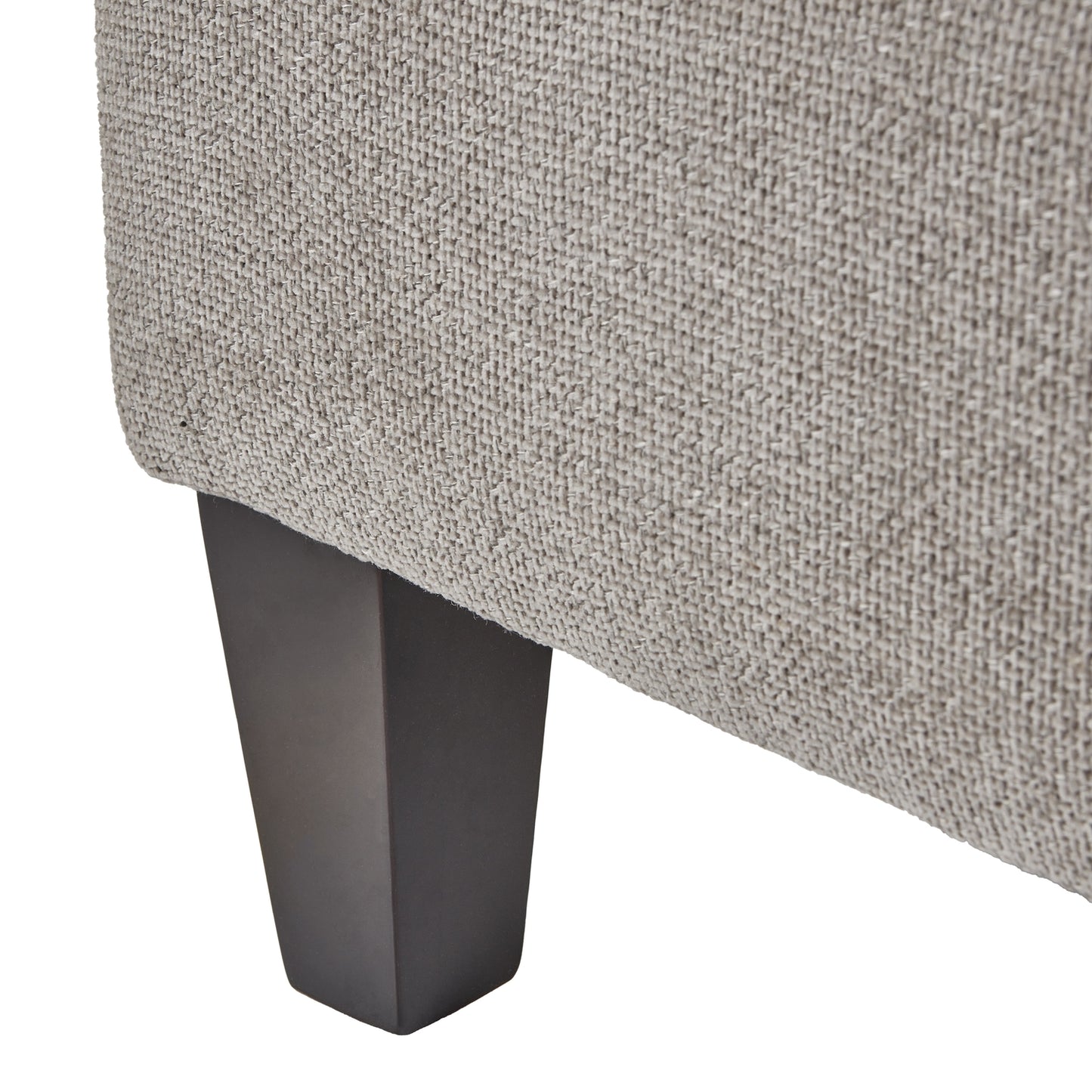 Vesper Taupe Ottoman Foot Stool 23743 - Havenheim Furniture