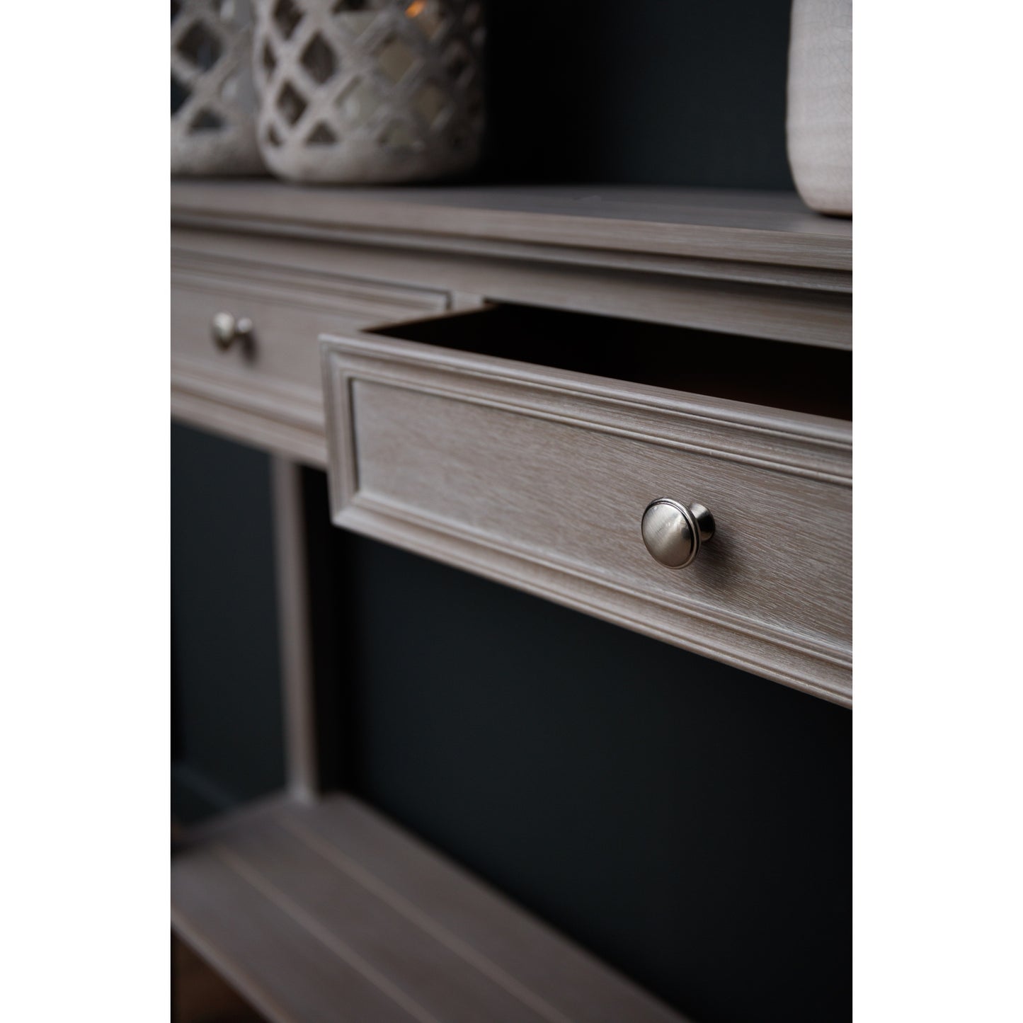 The Serene Collection Four Drawer Console Table 23897 - Havenheim Furniture