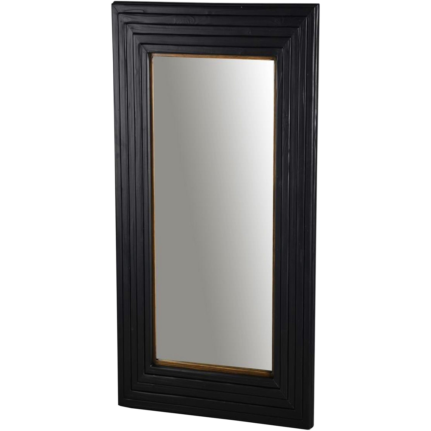 Lennox Black Wall Mirror 23957 - Havenheim Furniture