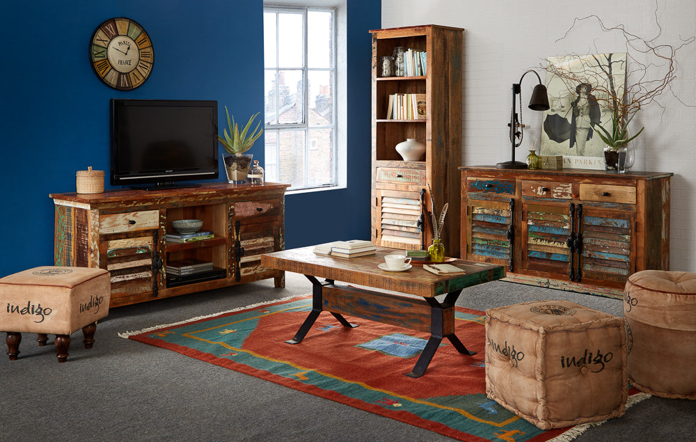 Coastal Large Sideboard Solid Wood CS06 - Havenheim Furniture