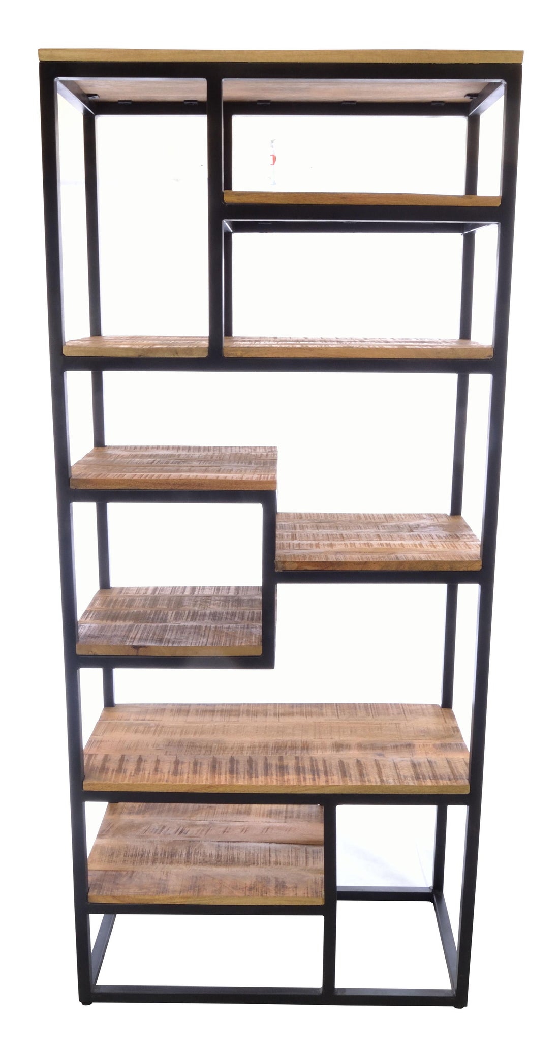 Old Empire Mango Wood Open Bookcase OLD06