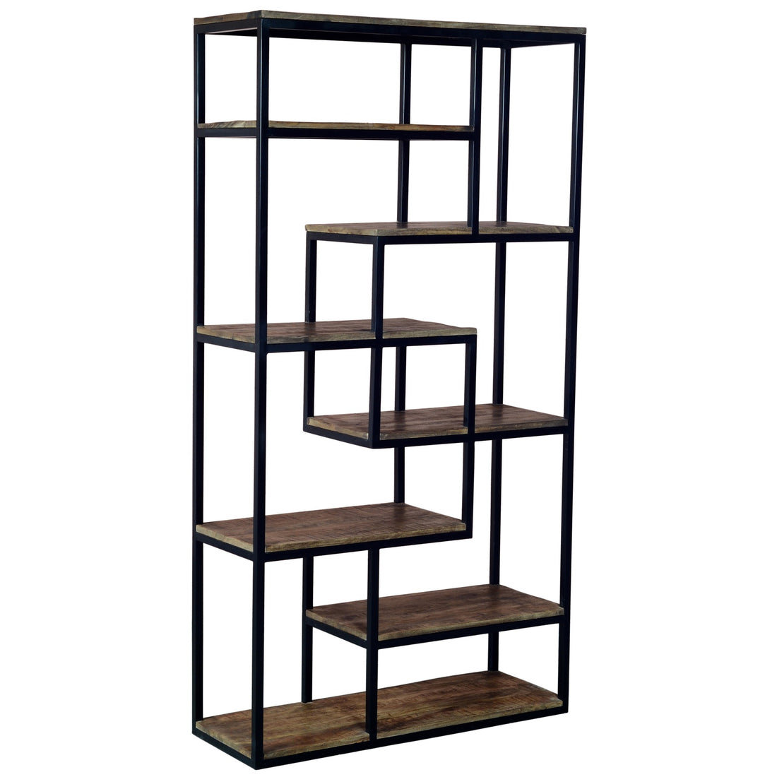 Multi Shelf Industrial Shelf Unit 19987 - Havenheim Furniture