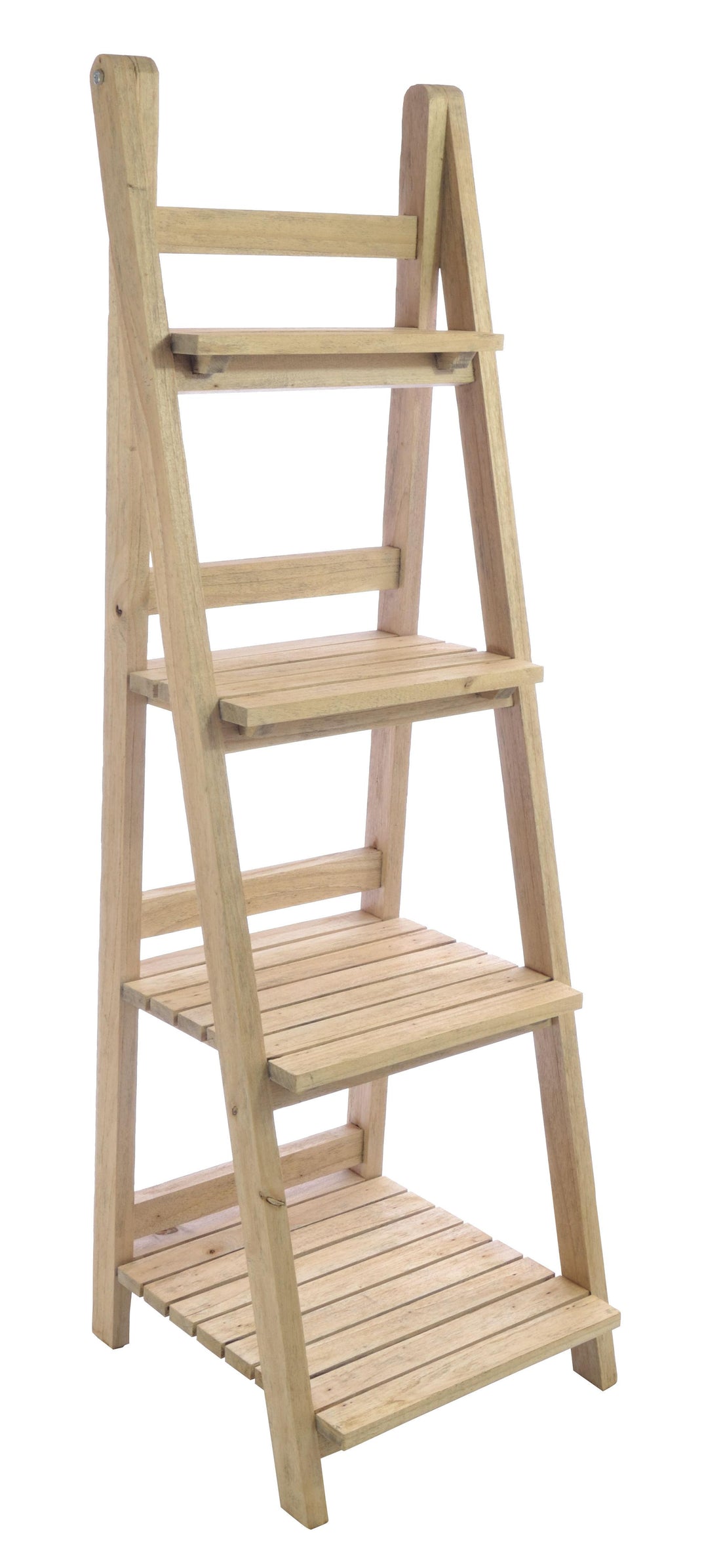 Vintage Ladder Shelf Unit Mahogany RST14