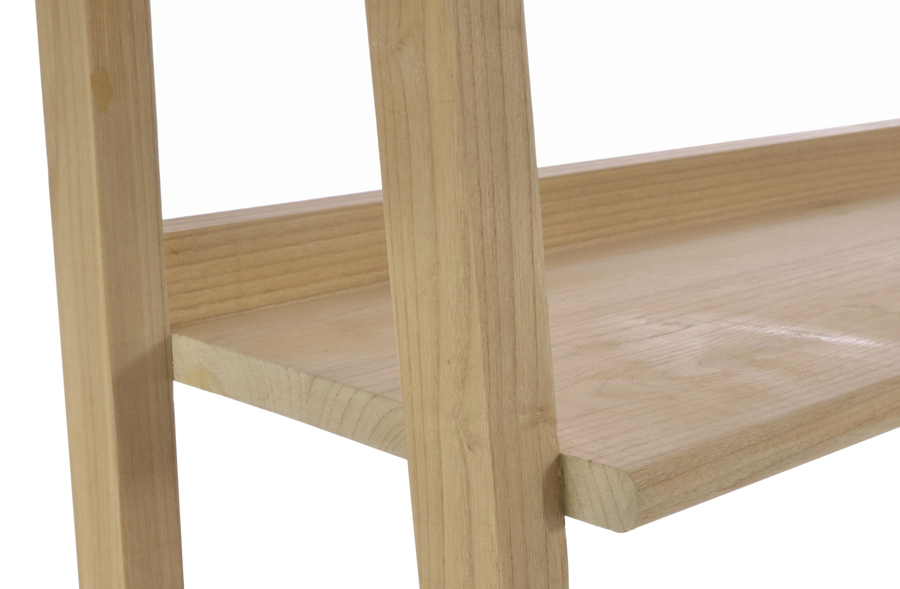 Shoreditch Bookcase with 2 Drawers - Sungkai Wood SH03