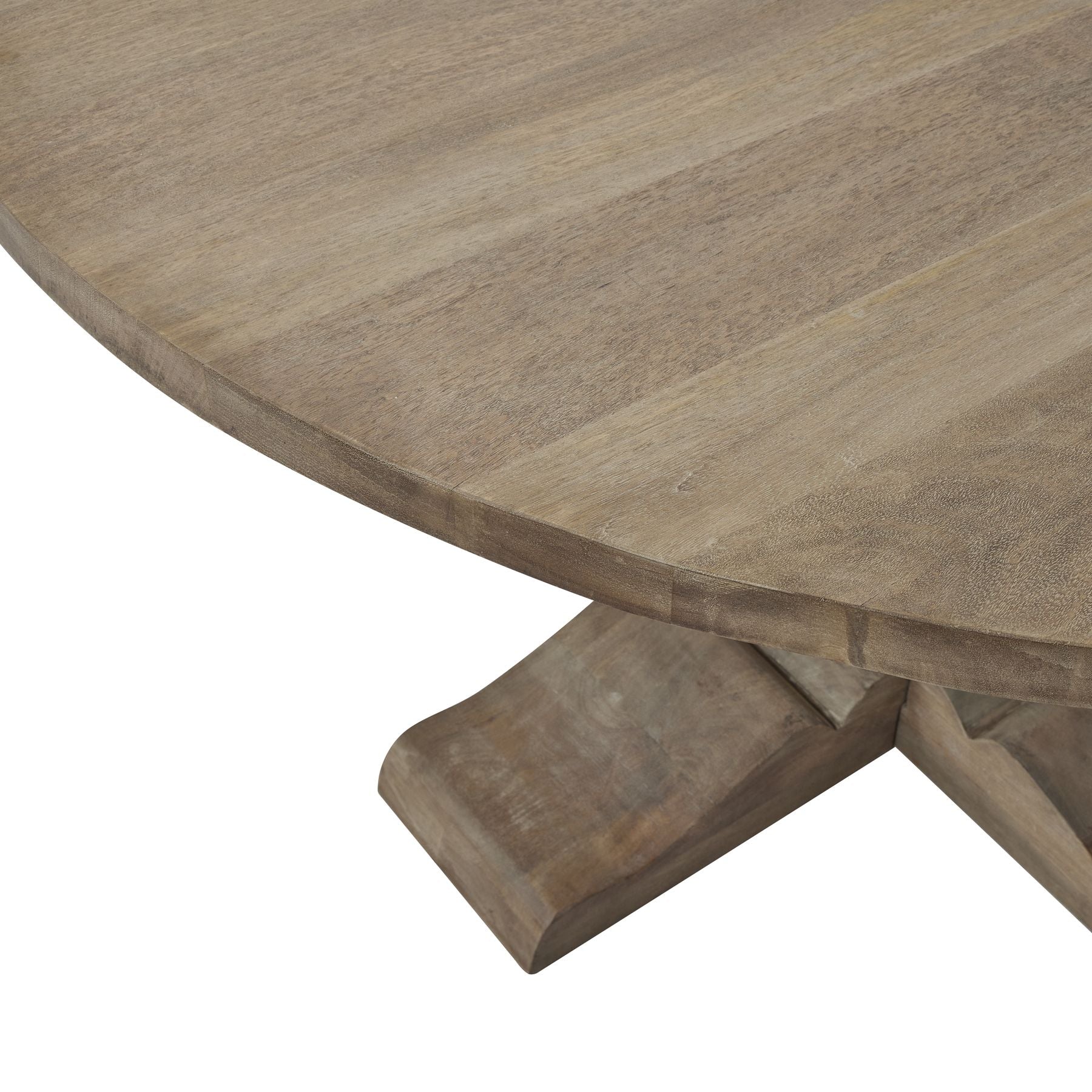 Copgrove Collection Round Pedestal Dining Table - Havenheim Furniture
