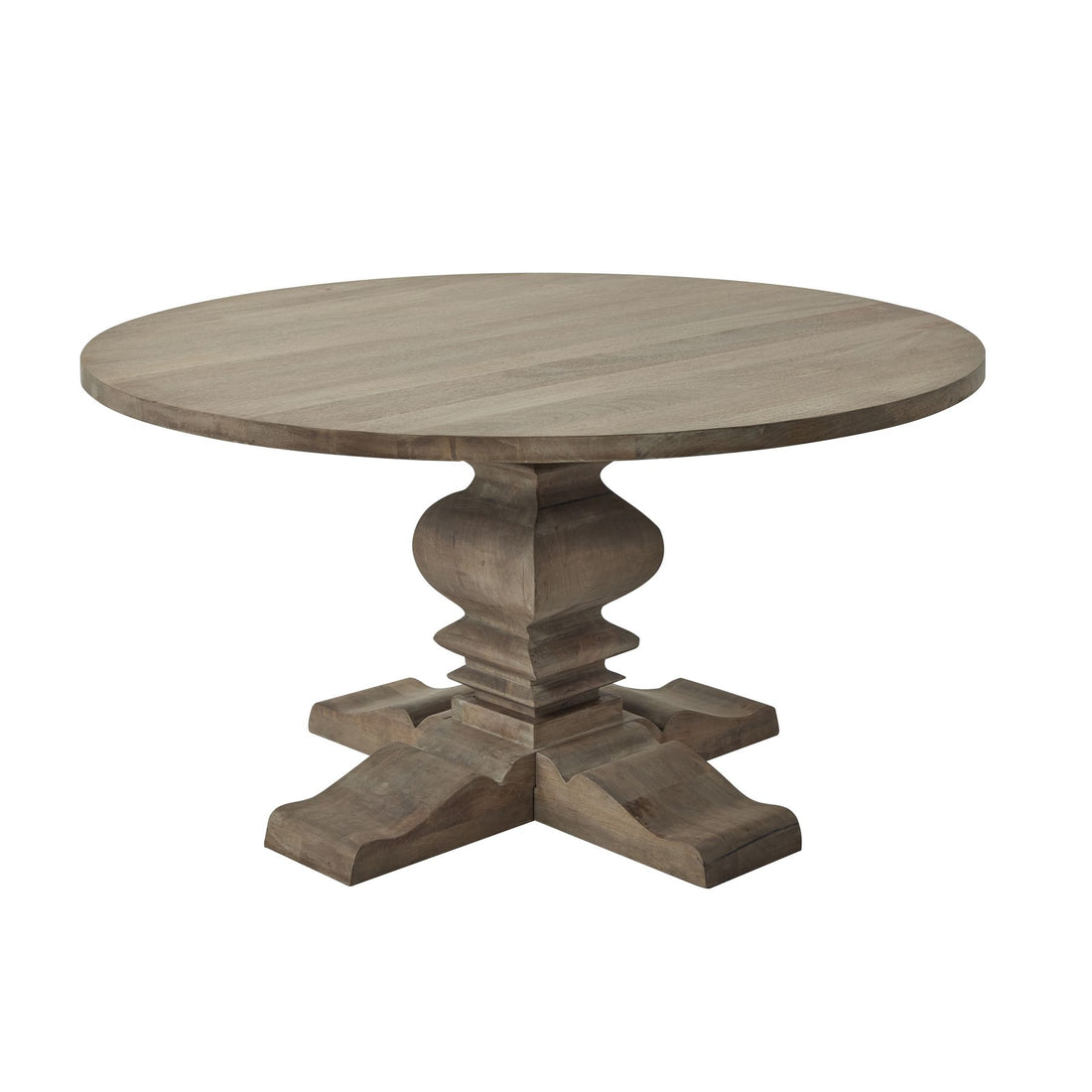 Copgrove Collection Round Pedestal Dining Table - Havenheim Furniture