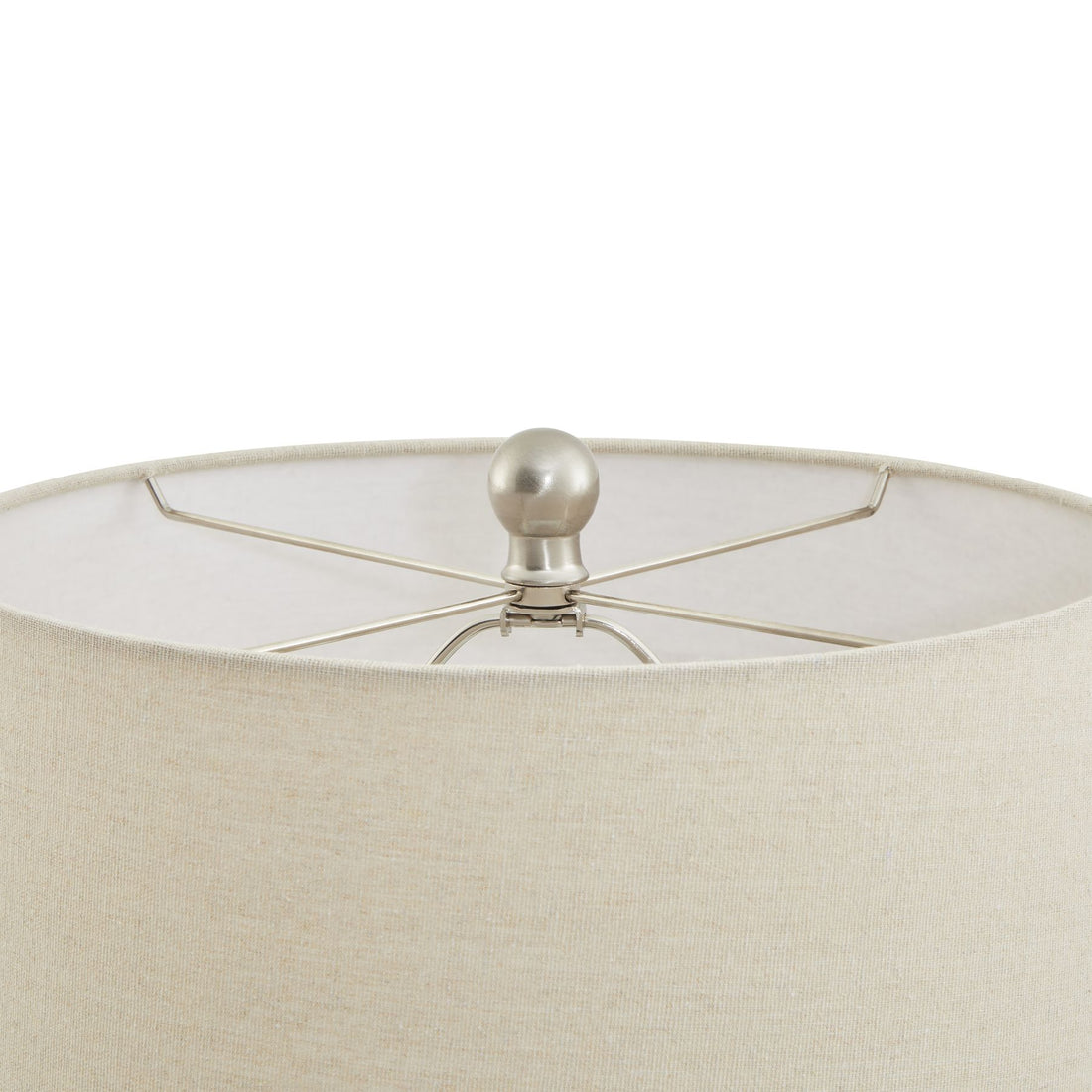 Lattice Ceramic Table Lamp With Linen Shade - Havenheim Furniture