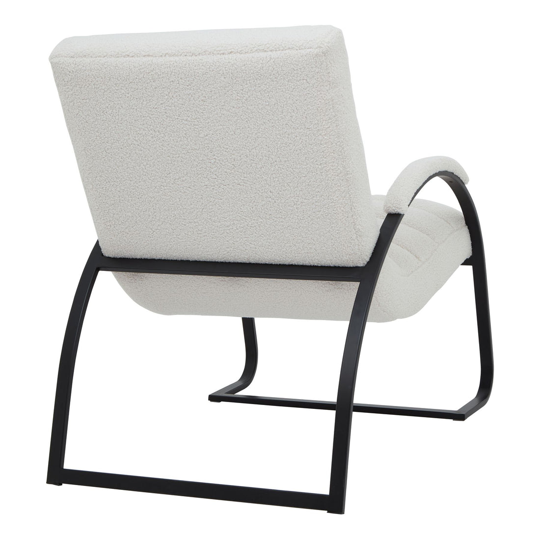Boucle Ribbed Ark Chair 23084 - Havenheim Furniture