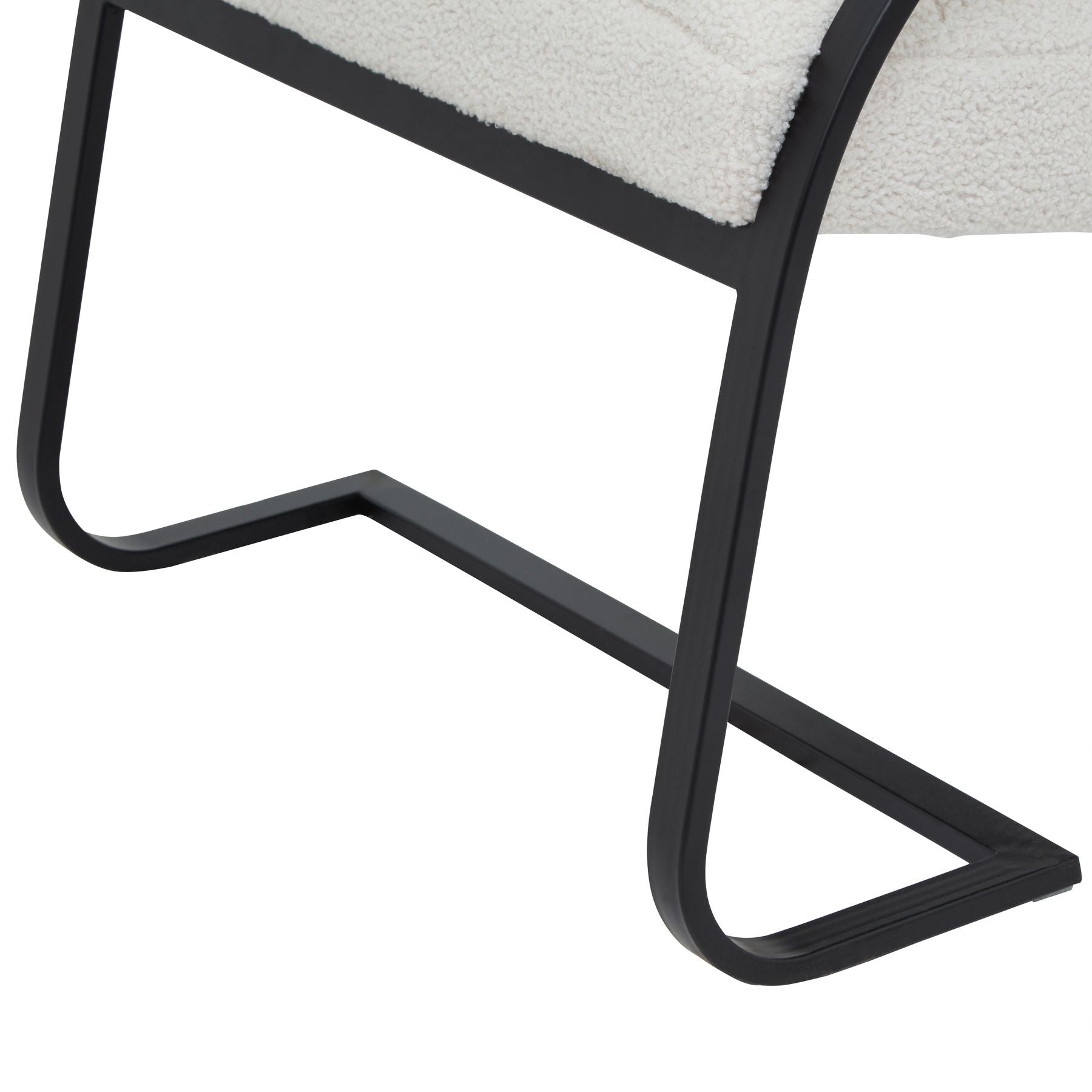 Boucle Ribbed Ark Chair 23084 - Havenheim Furniture