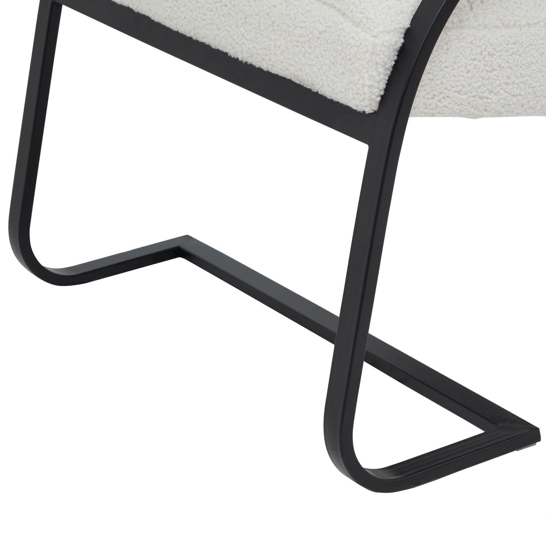 Boucle Ribbed Ark Chair 23084 - Havenheim Furniture