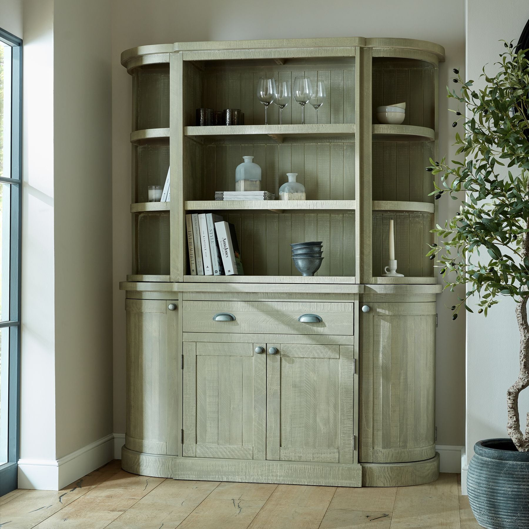 Saltaire Collection 3-Shelf Dresser Top - Havenheim Furniture