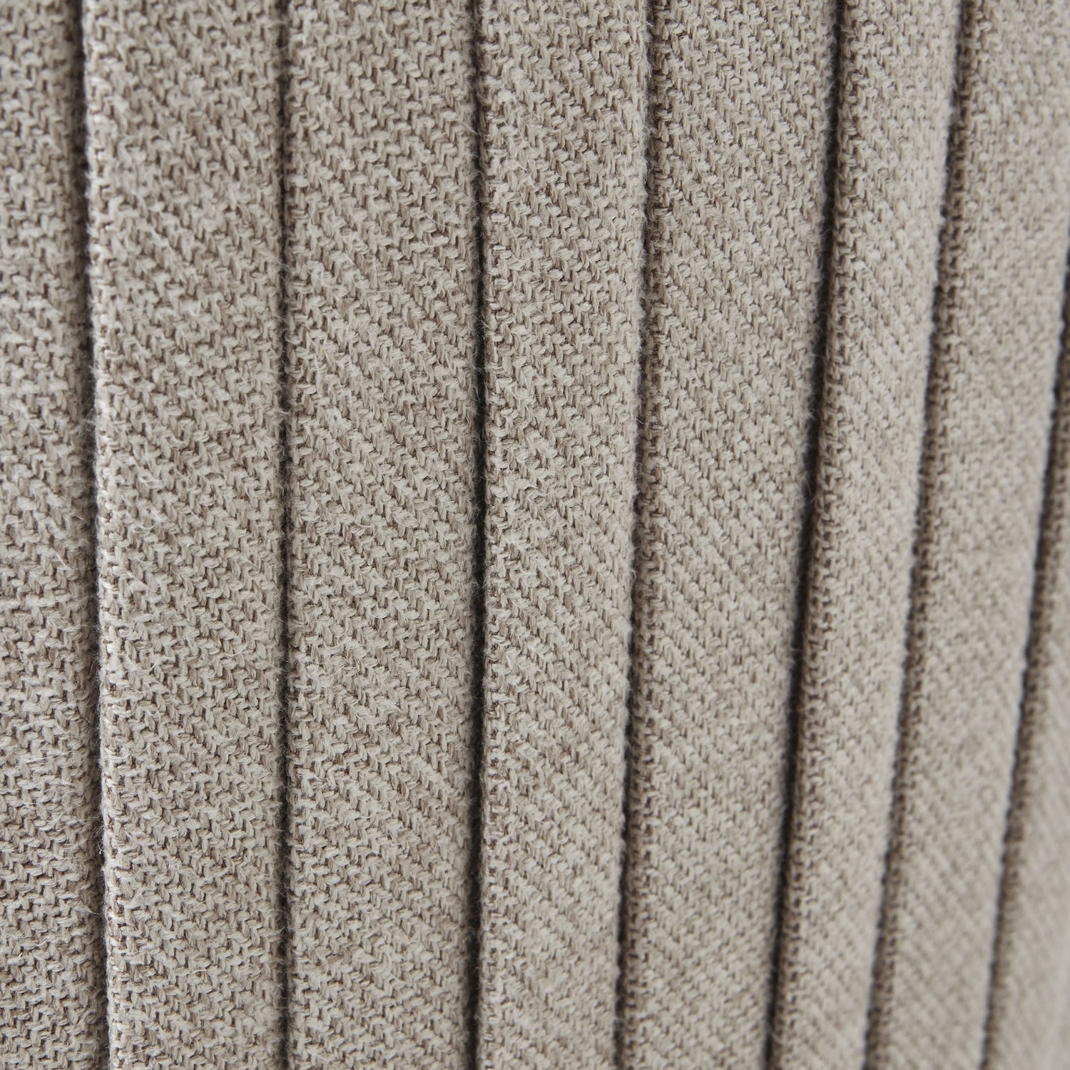 Lily Swivel Ottoman In Oatmeal Twill 23736 - Havenheim Furniture