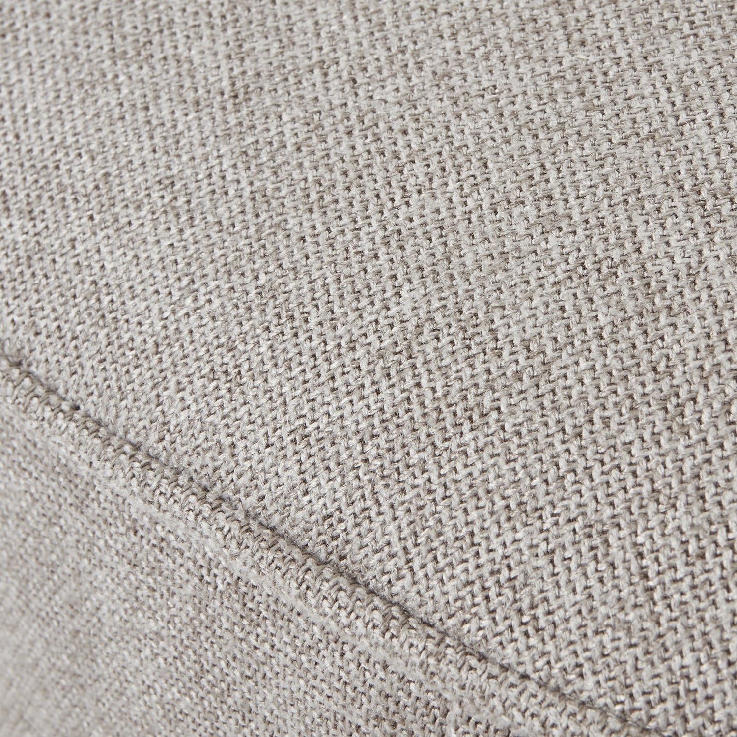 Lily Swivel Ottoman In Oatmeal Twill 23736 - Havenheim Furniture