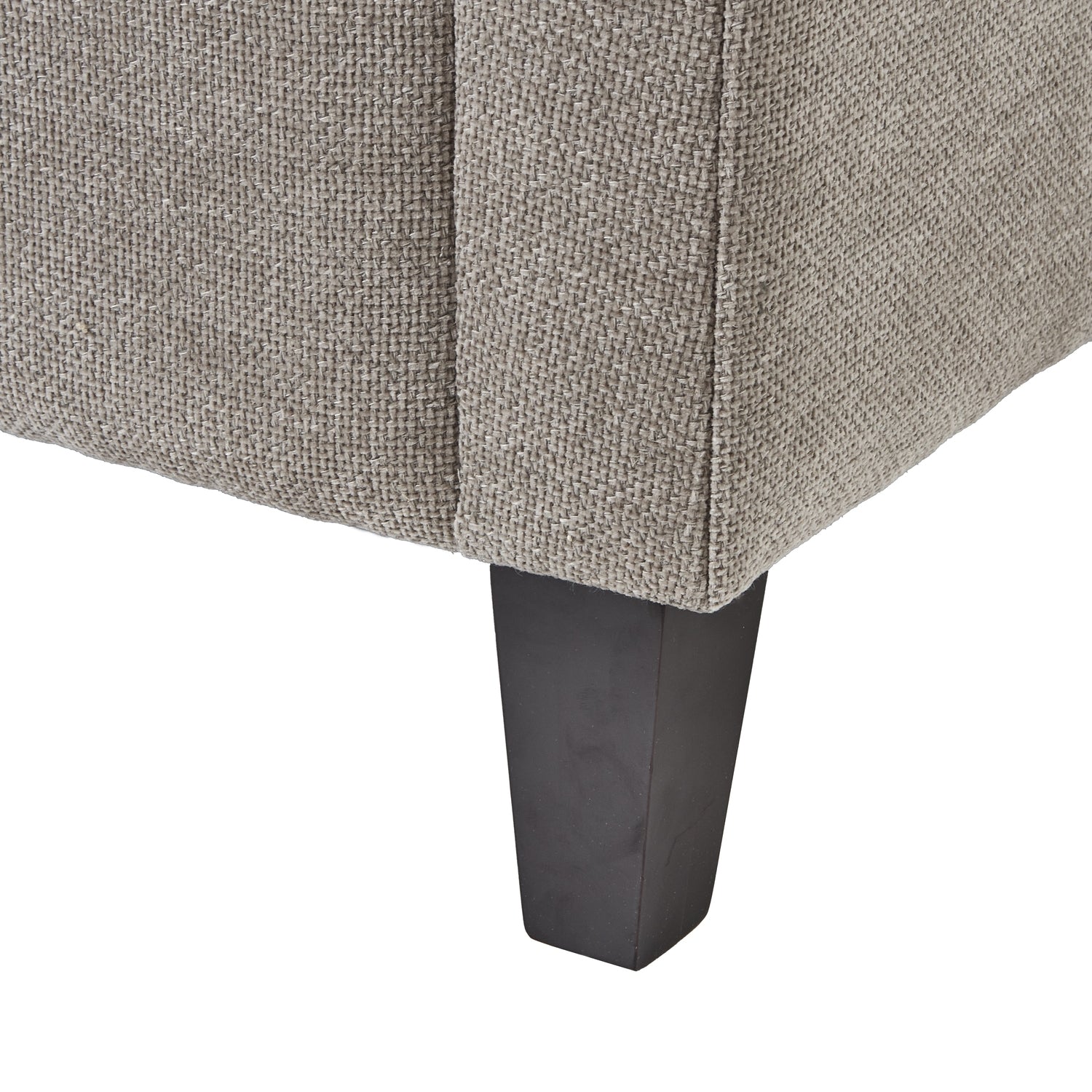Vesper Taupe Cushion Back Snuggle Chair 23741 - Havenheim Furniture