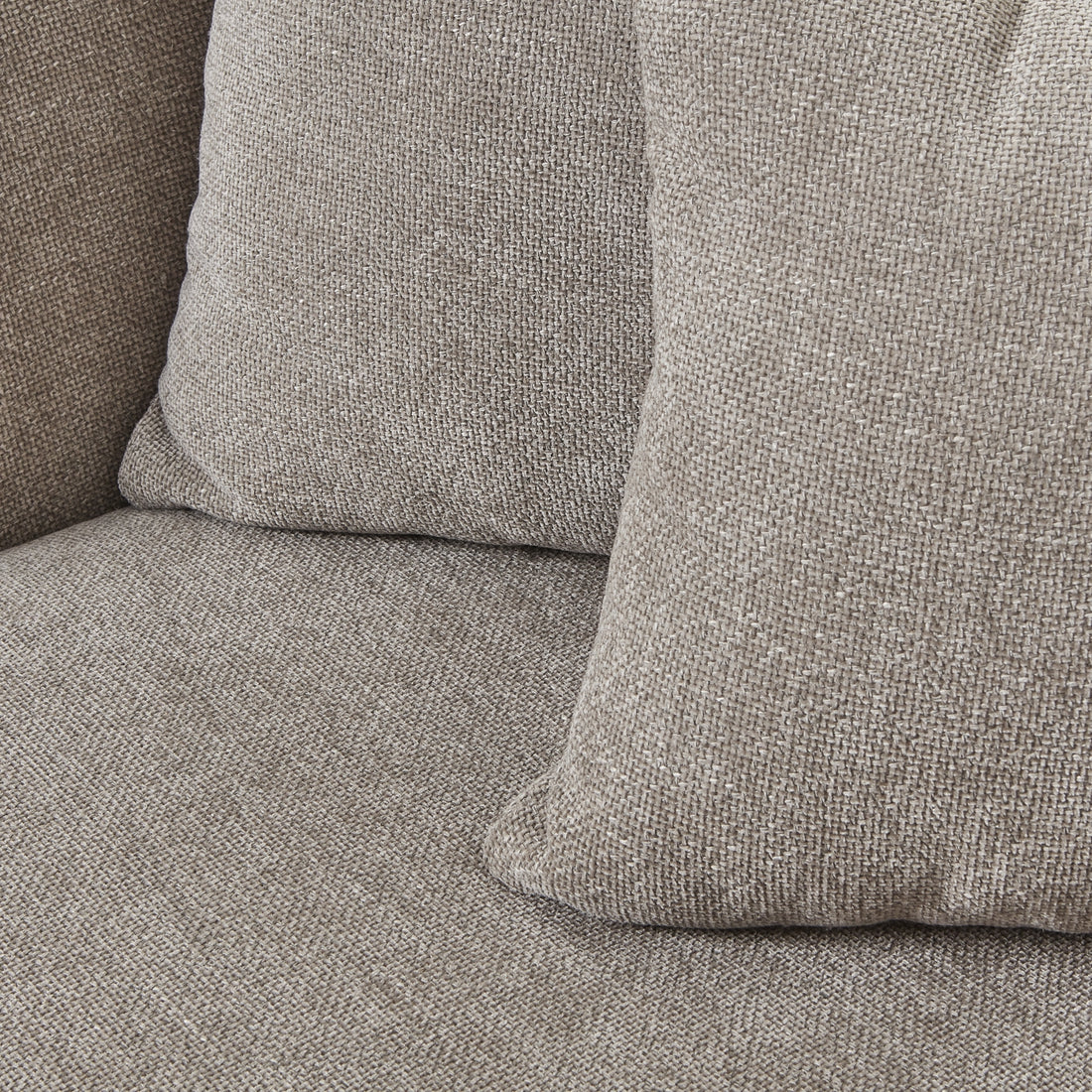 Vesper Taupe Cushion Back Snuggle Chair 23741 - Havenheim Furniture