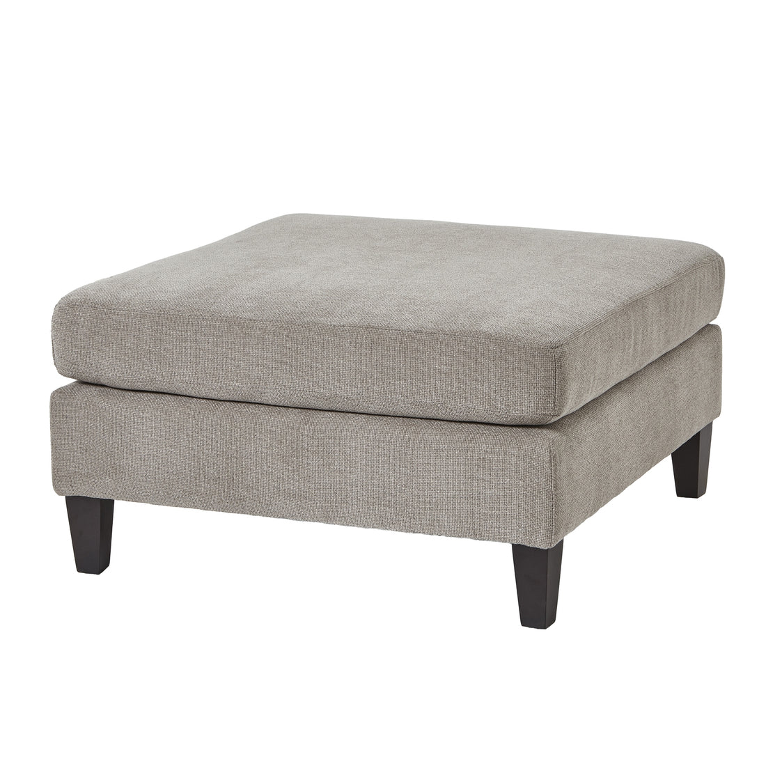 Vesper Taupe Ottoman Foot Stool 23743 - Havenheim Furniture