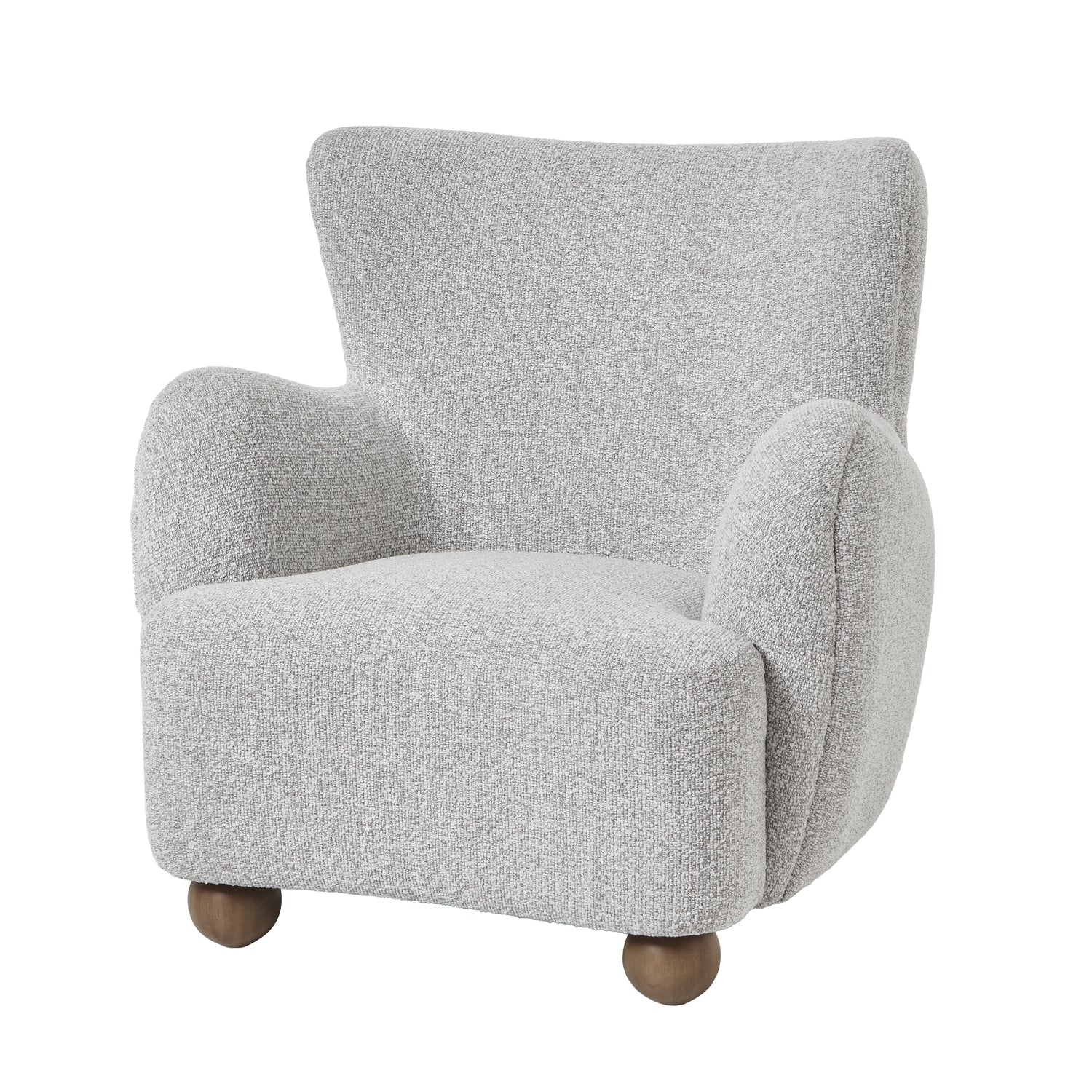 Greige Hui Large Arm Chair 23747 - Havenheim Furniture