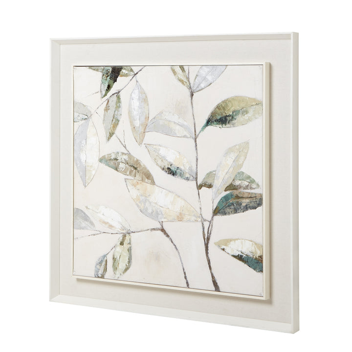 Dolce Dapple Leaf Framed Painting On Canvas 23793 - Havenheim Furniture