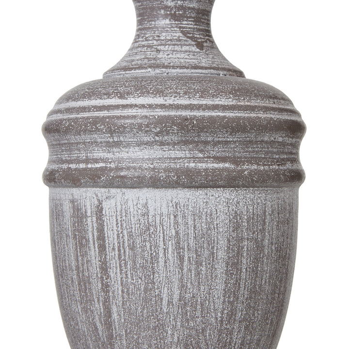 Nola Urn Table Lamp With Linen Shade 23893 - Havenheim Furniture