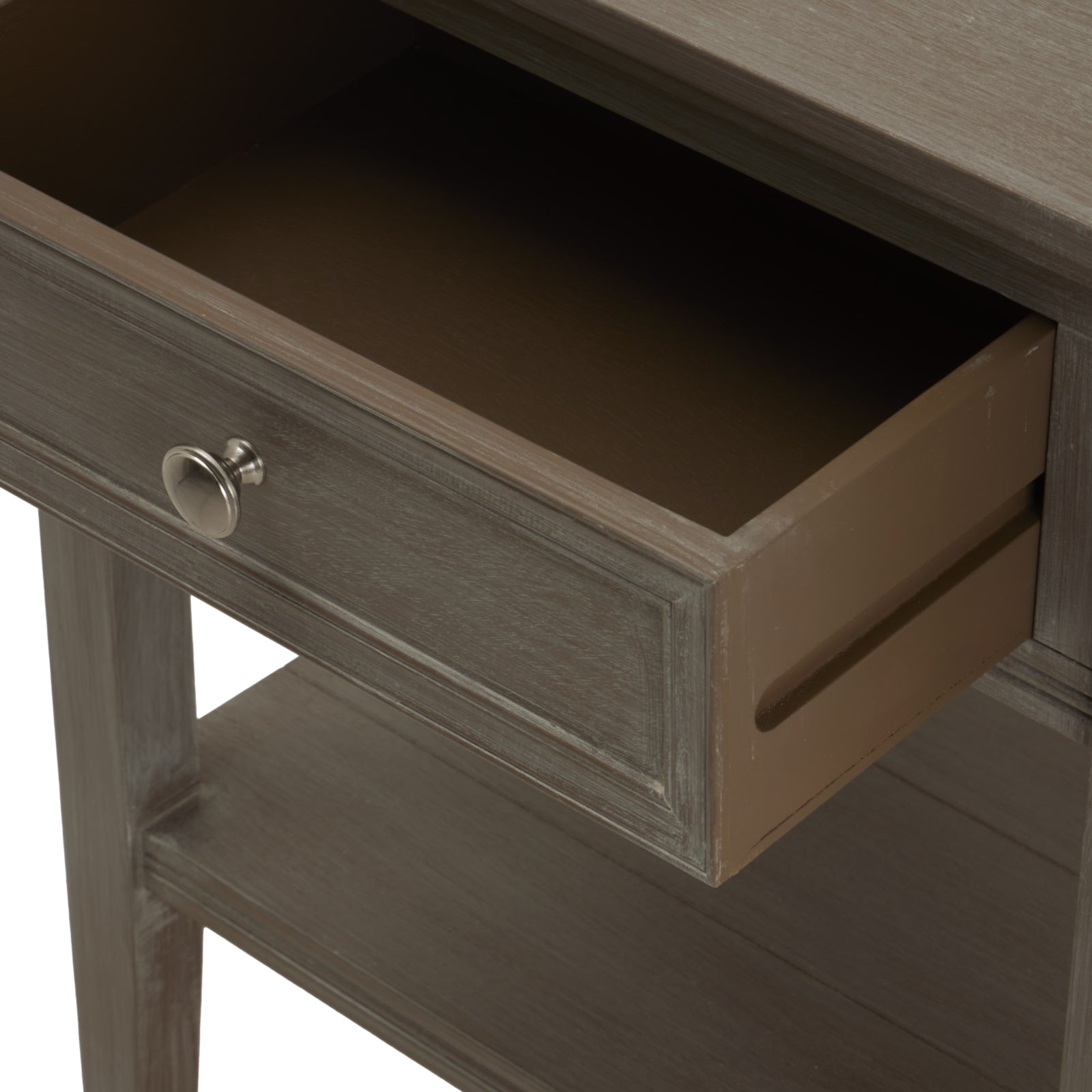 The Serene Collection One Drawer Side Table23894 - Havenheim Furniture