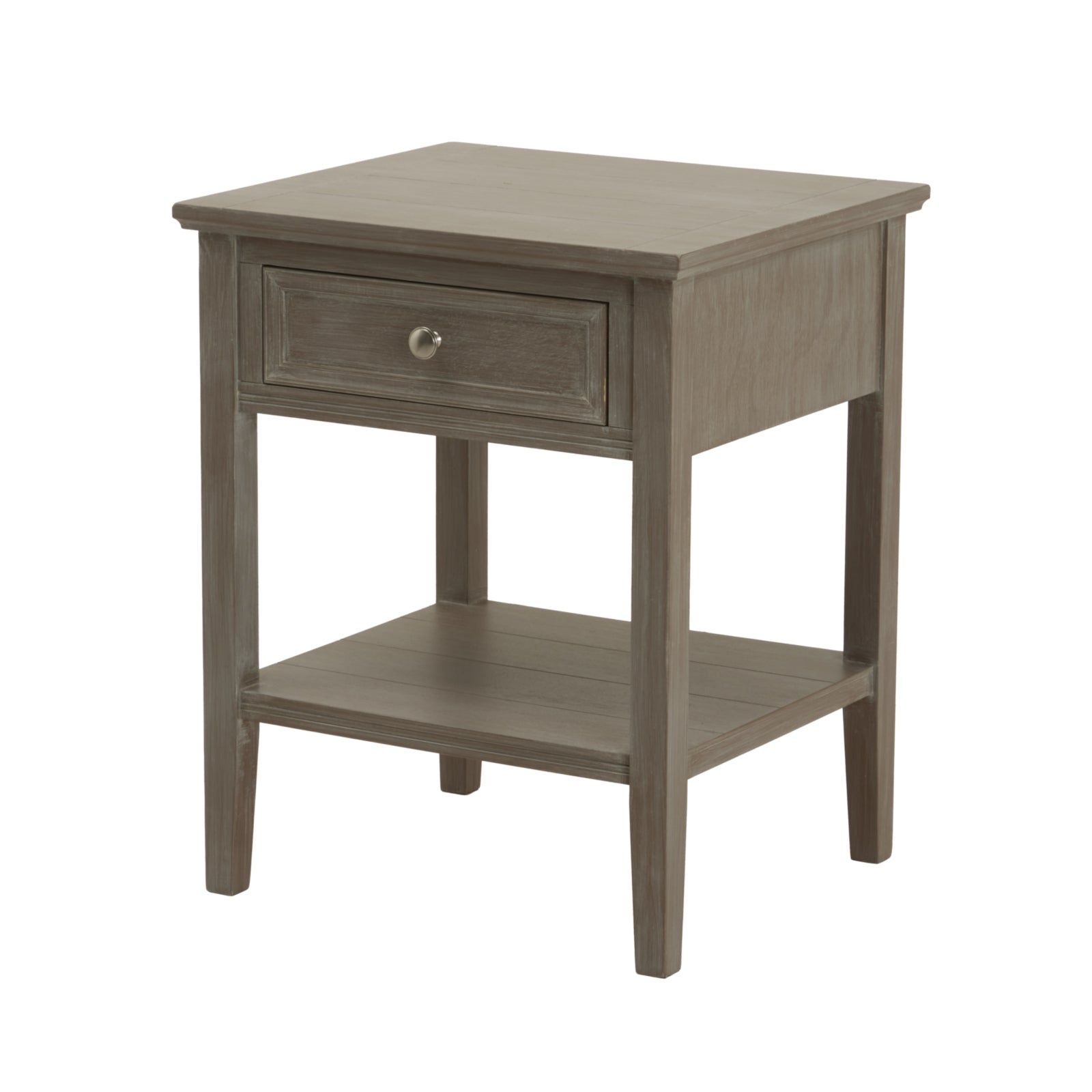The Serene Collection One Drawer Side Table23894 - Havenheim Furniture