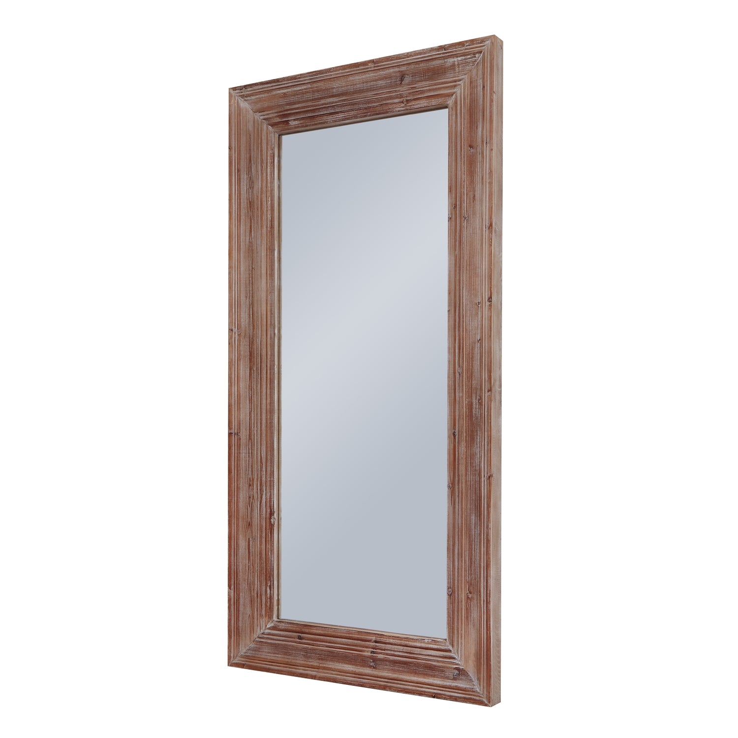 Newby Washed Wood Large Mirror 23903 - Havenheim Furniture