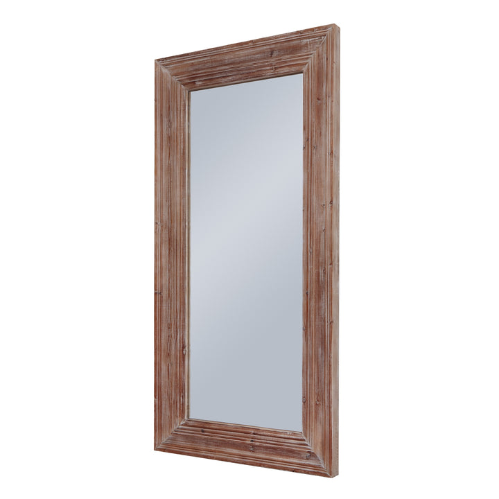 Newby Washed Wood Large Mirror 23903 - Havenheim Furniture