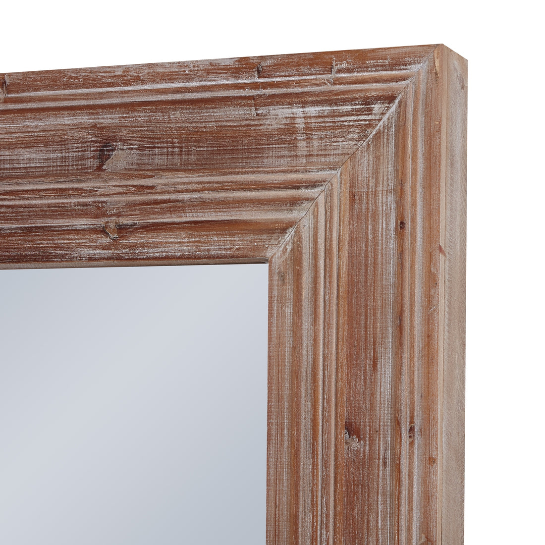 Newby Washed Wood Large Mirror 23903 - Havenheim Furniture