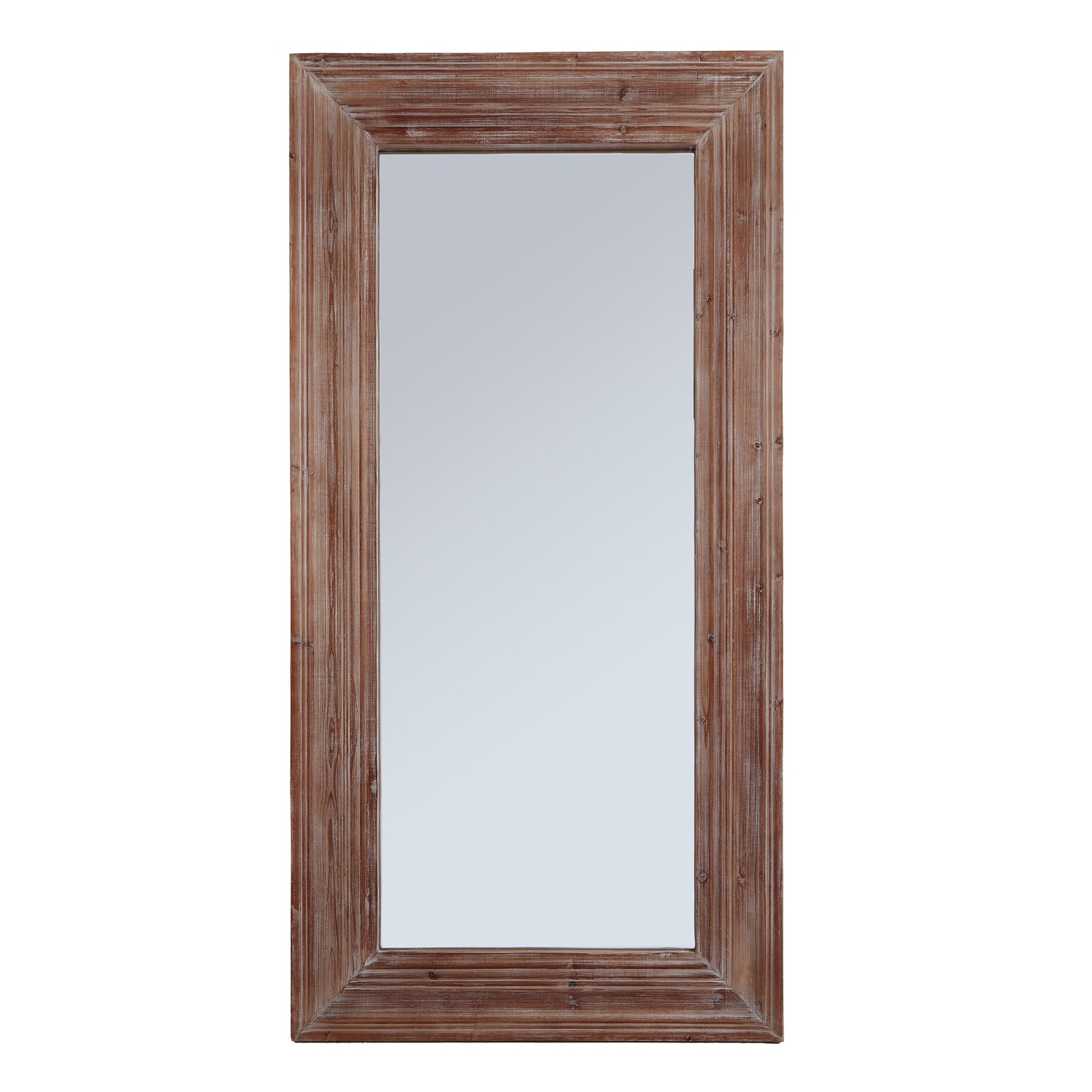 Newby Washed Wood Large Mirror 23903 - Havenheim Furniture