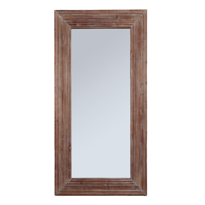Newby Washed Wood Large Mirror 23903 - Havenheim Furniture