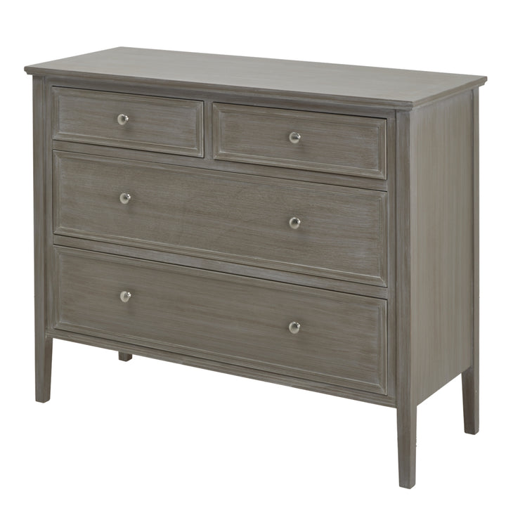 Serene Collection Two Over Two Chest Grey Wood