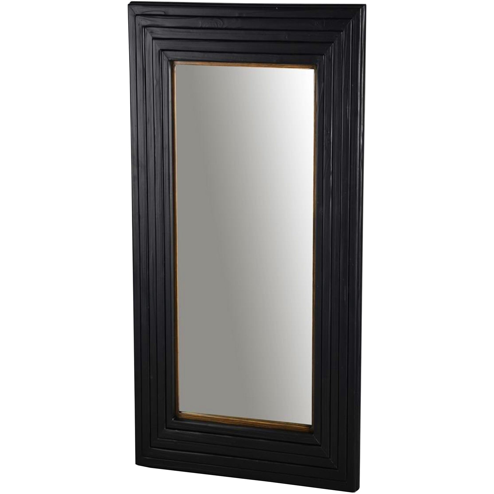 Lennox Black Wall Mirror 23957 - Havenheim Furniture