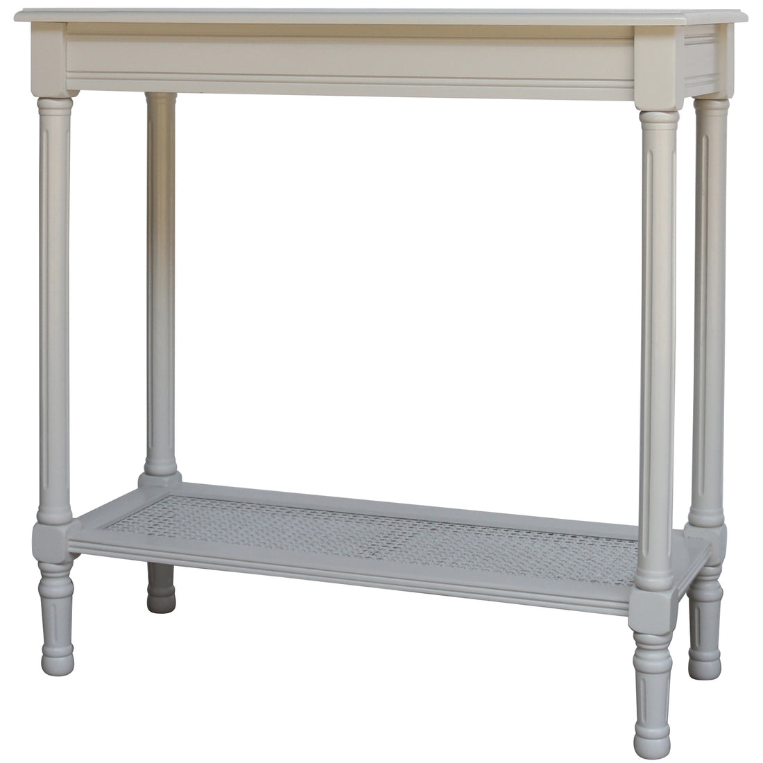 Belmont Rattan Collection Console White 24347