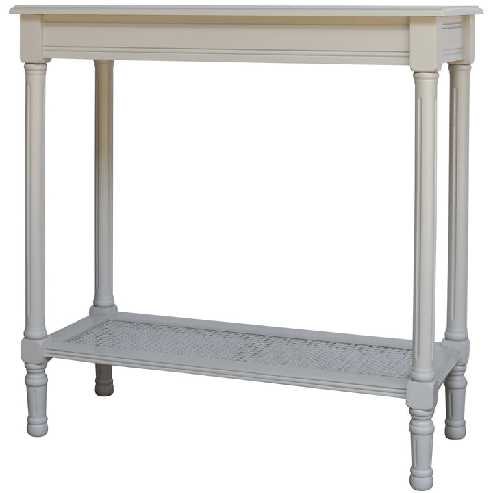 Belmont Rattan Collection Console White 24347