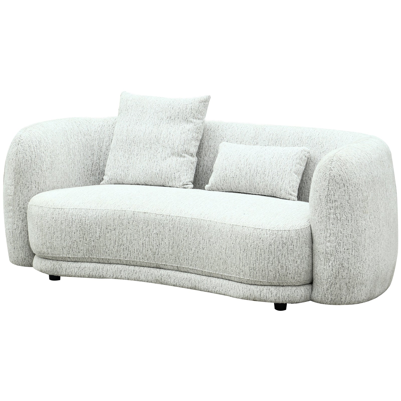 Sorelle Two Seater Sofa With Cushions White 24370 - Havenheim Furniture