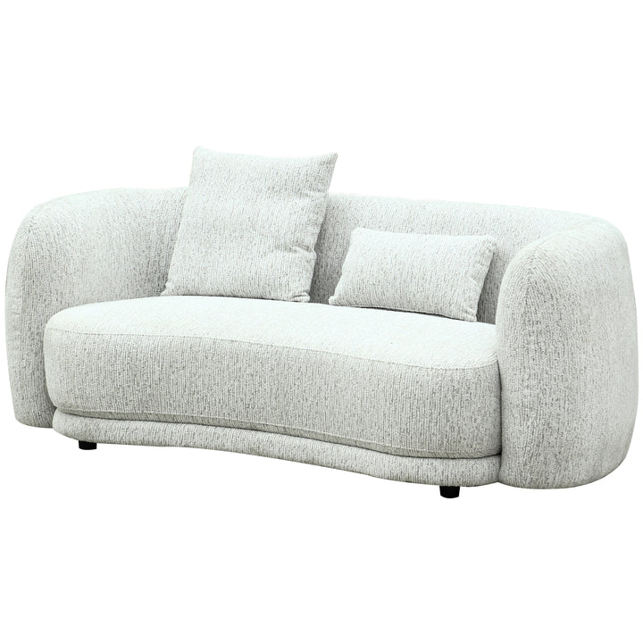 Sorelle Two Seater Sofa With Cushions White 24370