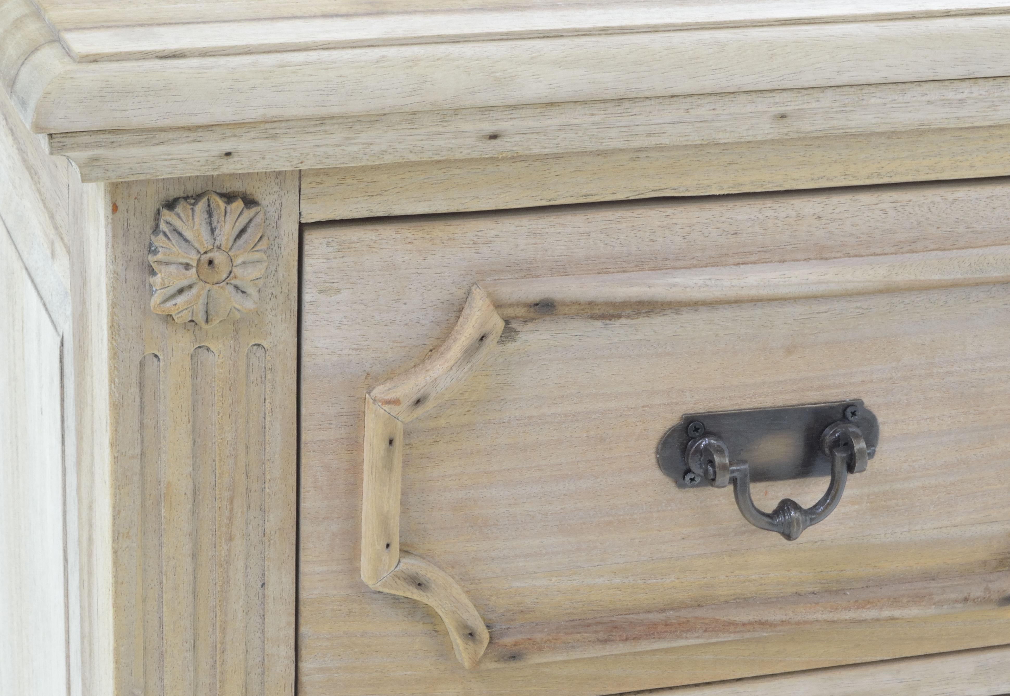 Vintage 2 Drawer Bedside/Side Table Mahogany VIN160