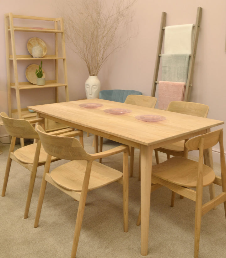 Shoreditch 1.6m Dining Table Sungkai Wood SH04