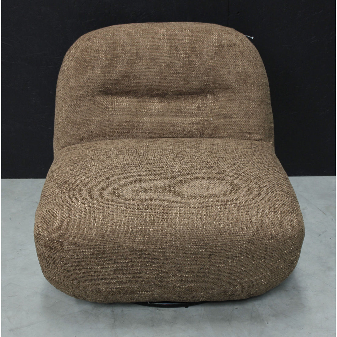 Sienna Oversized Swivel Chair in Boucle Amber * - Havenheim Furniture