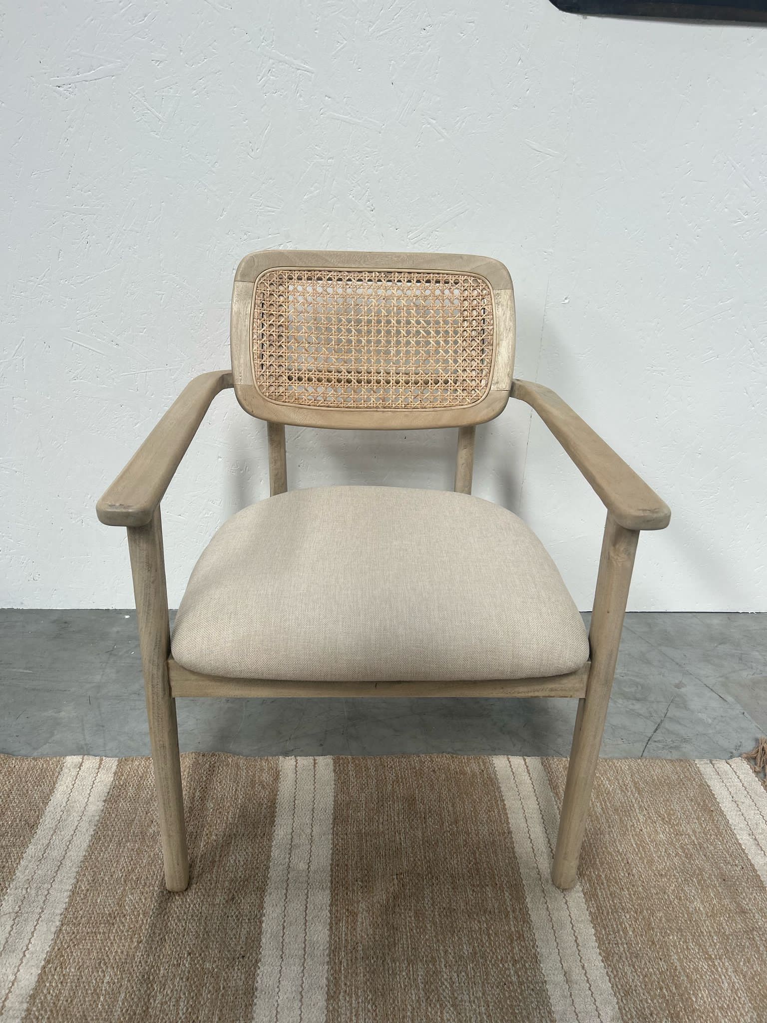 Suzie Dining Chair Teak and Rattan TH05