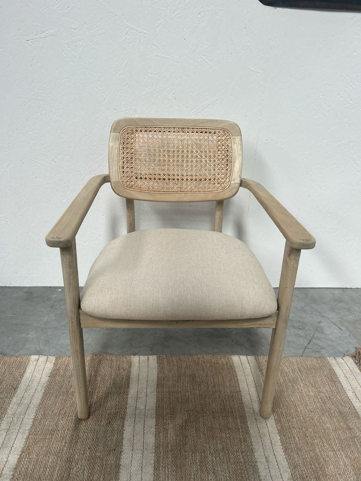 Suzie Dining Chair Teak and Rattan TH05