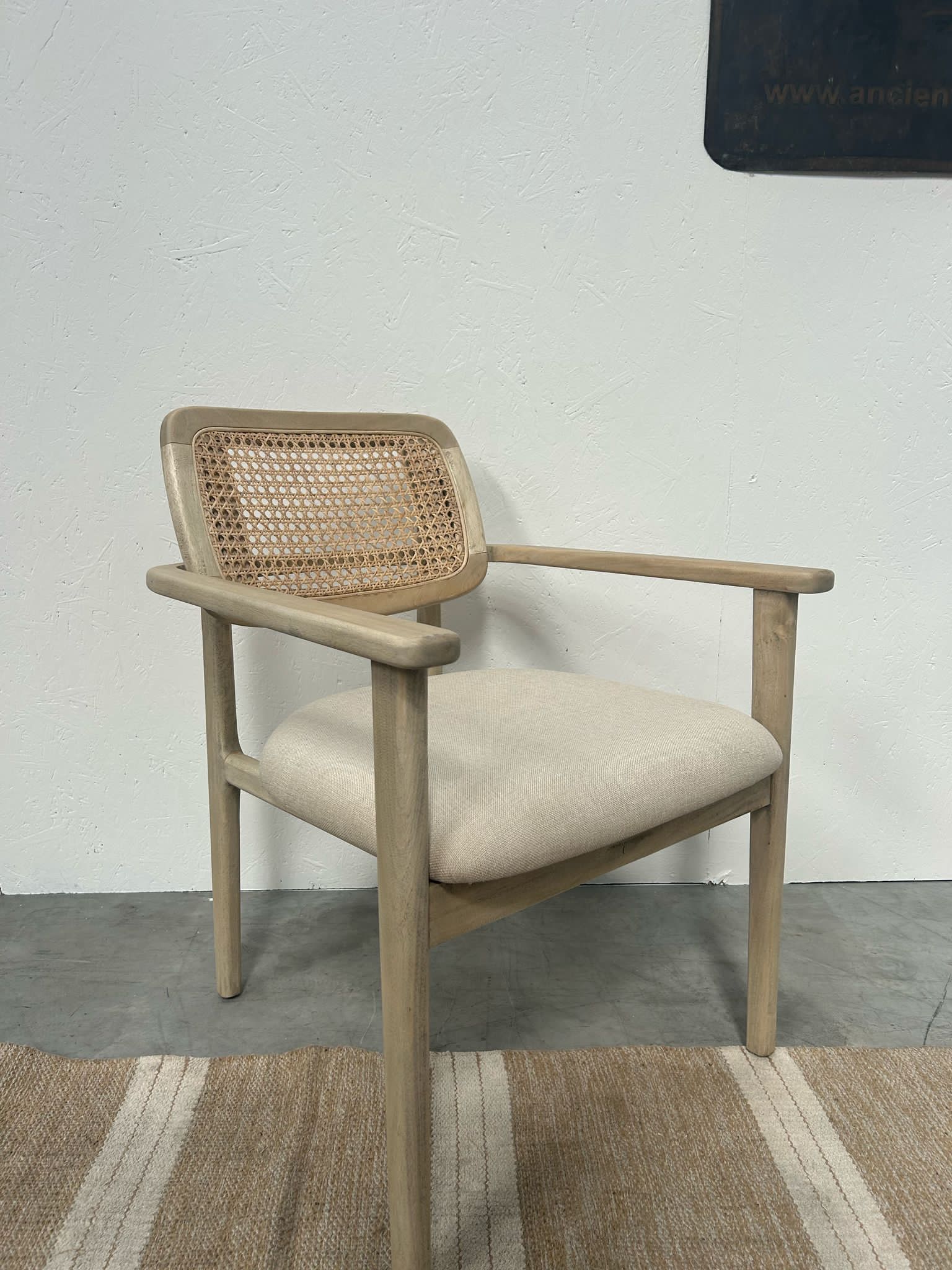 Suzie Dining Chair Teak and Rattan TH05