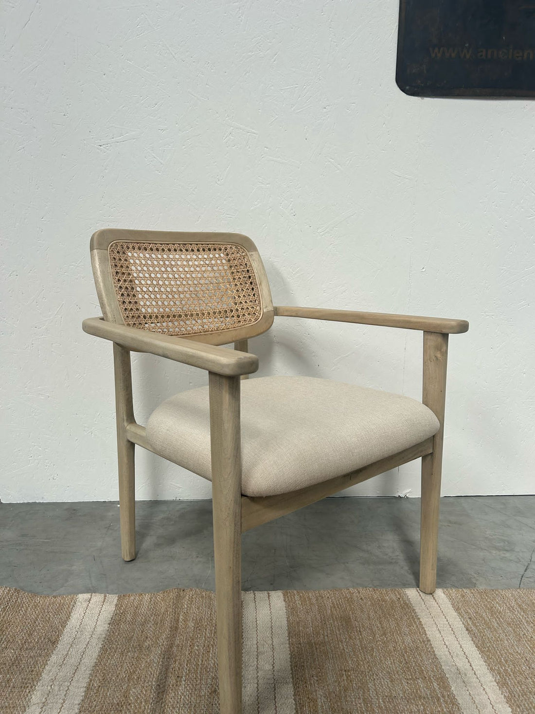 Suzie Dining Chair Teak and Rattan TH05