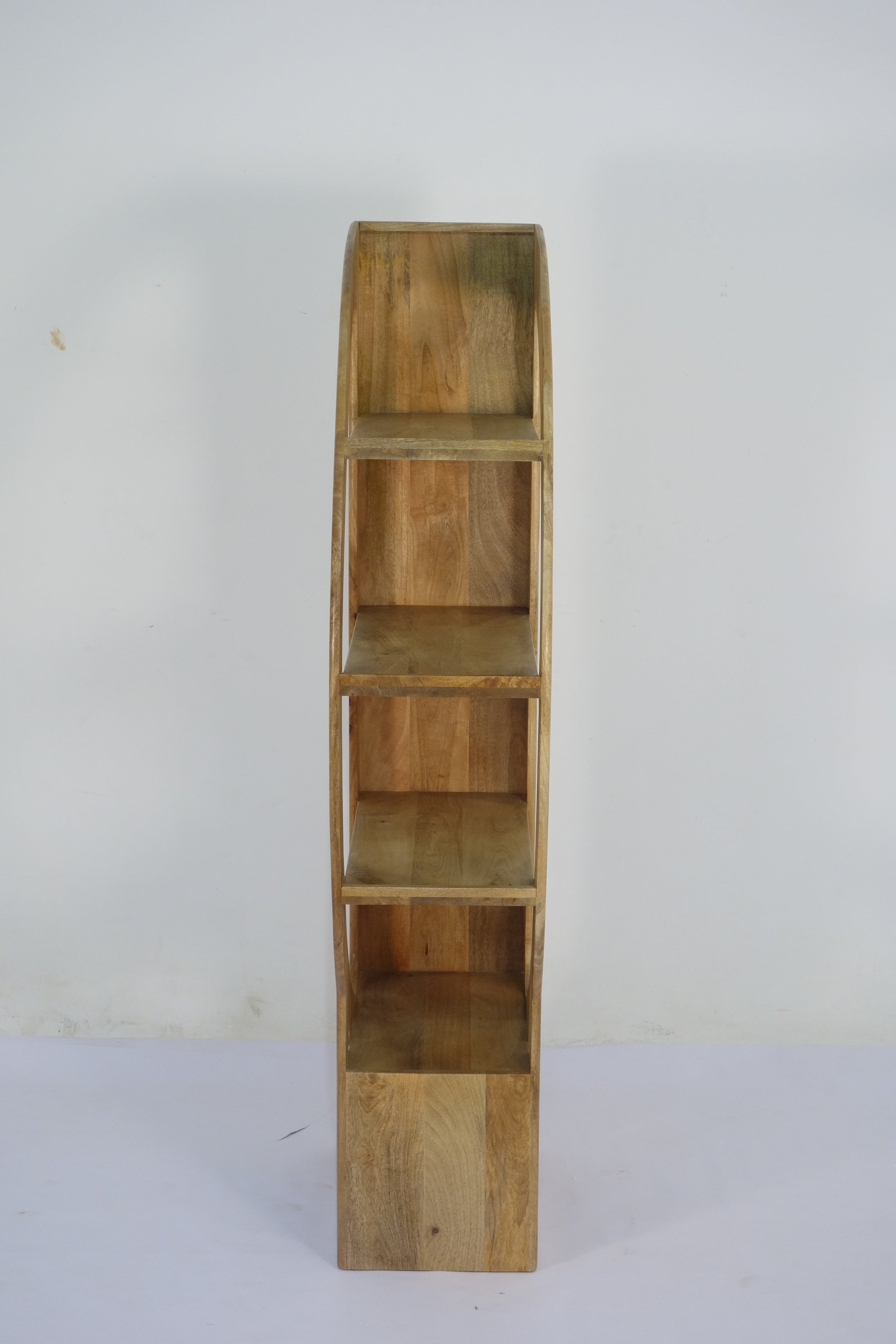 Indali Mango Wood D-Shaped Shelves 2802Q