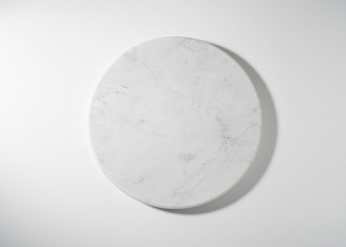 Jalore Mango Wood Small Cone Table with Marble Top 2862Z