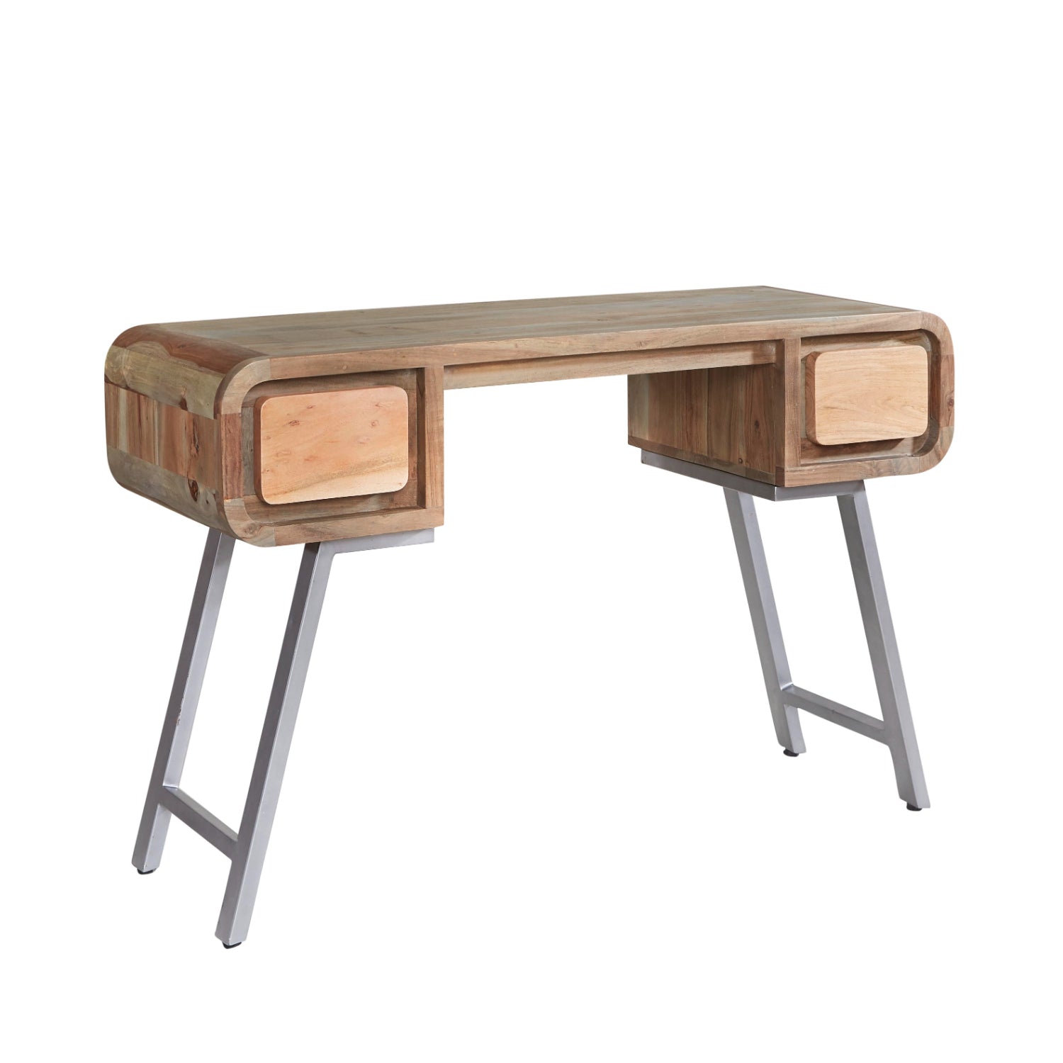 Aspen Desk/Console Hardwood and Metal AS06