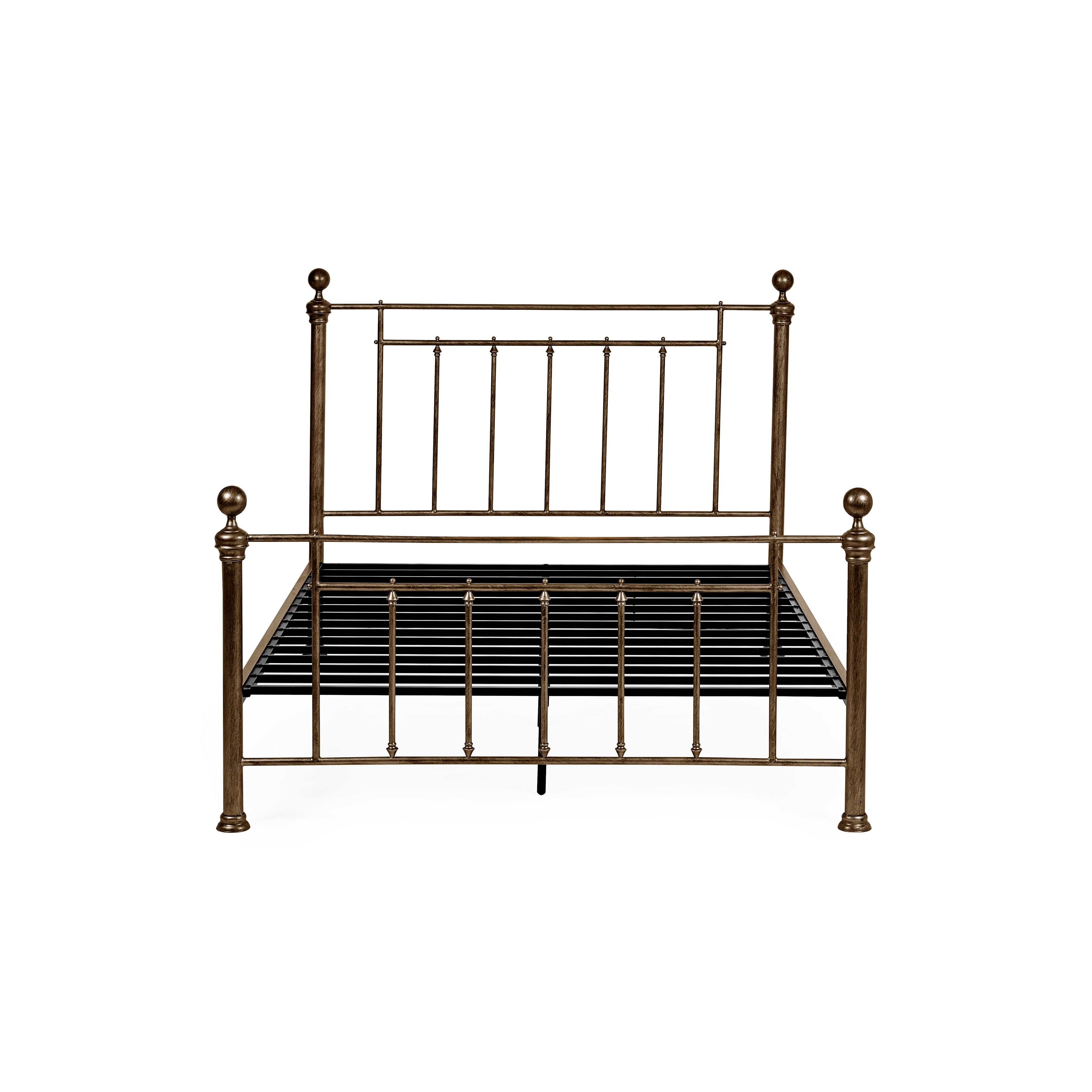 Aurealia Brass Effect Metal King Bed 150cm AUR102